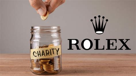 is rolex non profit organization|rolex charity donations.